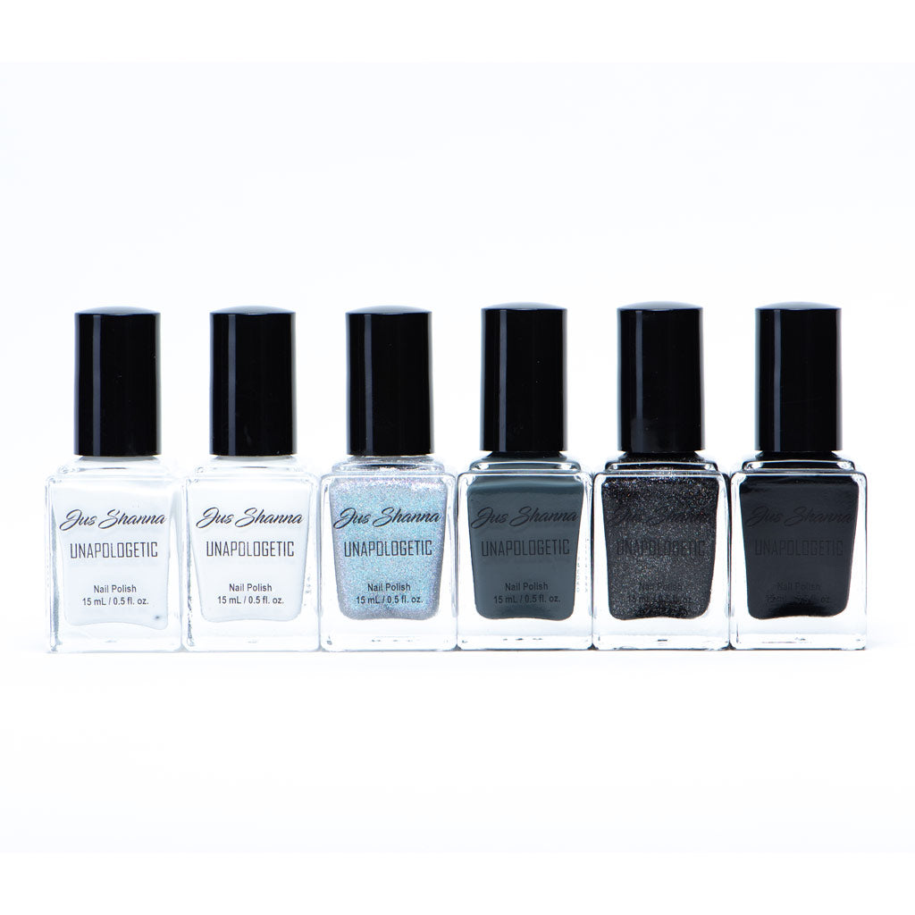 Black & White Nail Polish