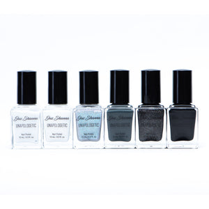 Black & White Nail Polish