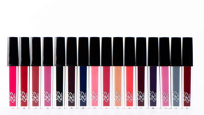JS Liquid Lipstick Matte Group White BG - Jus Shanna Collection
